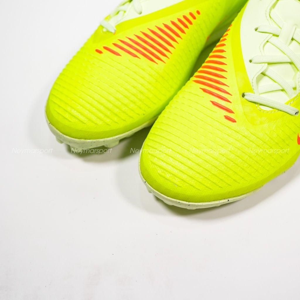 Giày đá bóng cỏ nhân tạo Nike Phantom 6 Academy Low Cut TF Max Voltage - Limelight/Black/Hyper Crimson HQ2325-800