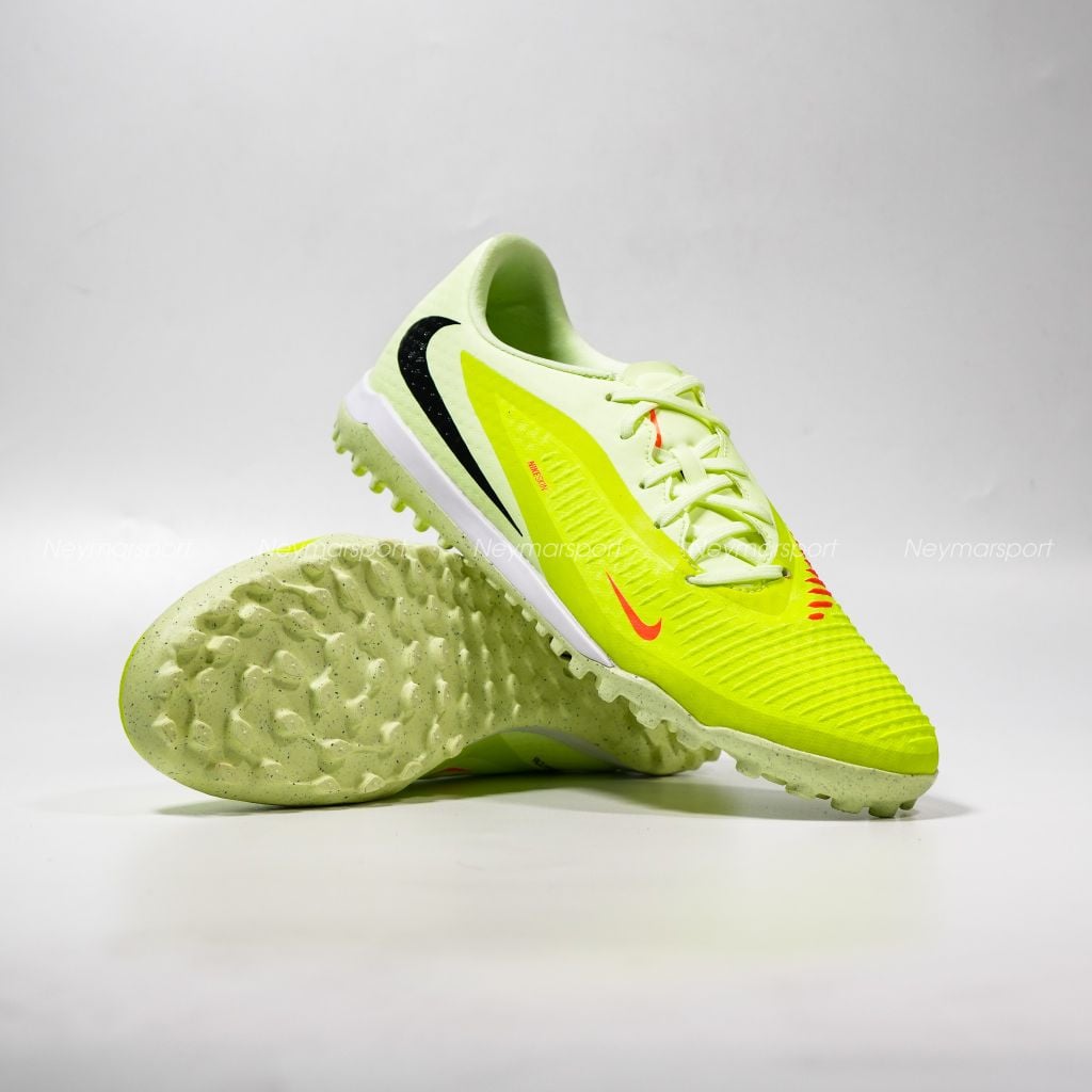 Giày đá bóng cỏ nhân tạo Nike Phantom 6 Academy Low Cut TF Max Voltage - Limelight/Black/Hyper Crimson HQ2325-800