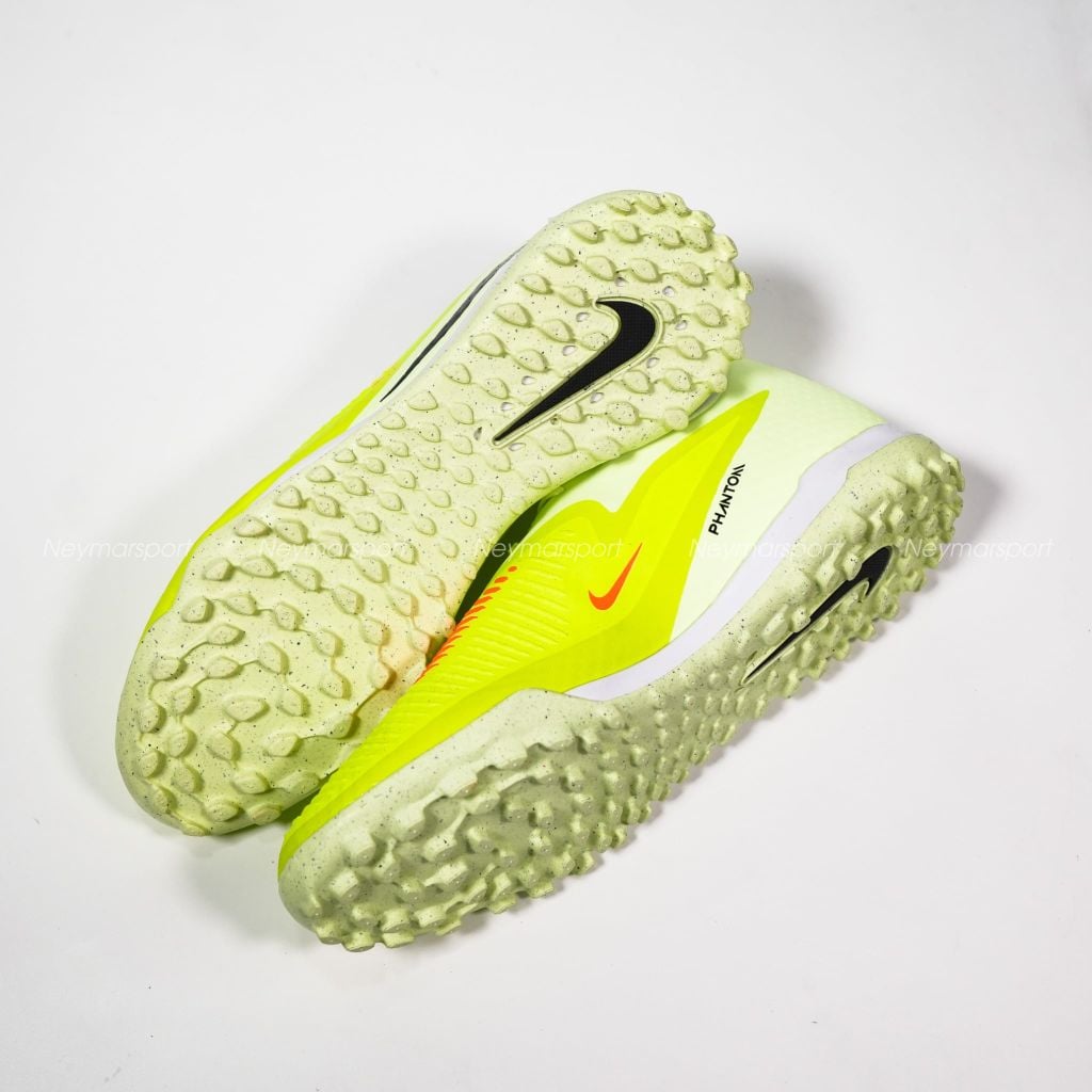 Giày đá bóng cỏ nhân tạo Nike Phantom 6 Academy Low Cut TF Max Voltage - Limelight/Black/Hyper Crimson HQ2325-800