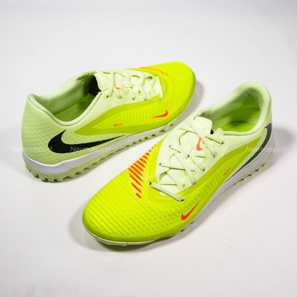 Giày đá bóng cỏ nhân tạo Nike Phantom 6 Academy Low Cut TF Max Voltage - Limelight/Black/Hyper Crimson HQ2325-800