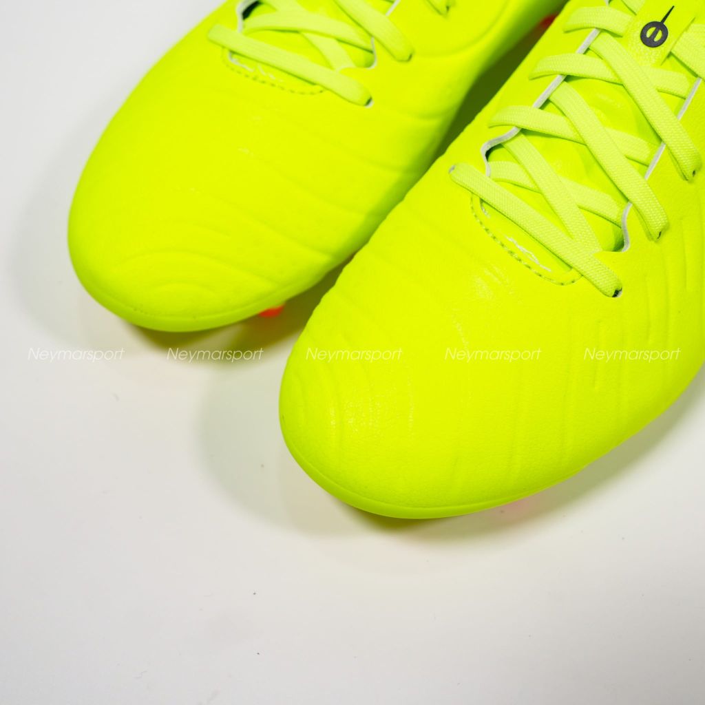 Giày đá bóng cỏ tự nhiên Nike Tiempo Legend 10 Academy MG Max Voltage - Volt/Black DV4337-701