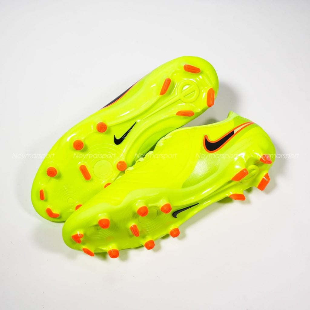 Giày đá bóng cỏ tự nhiên Nike Tiempo Legend 10 Academy MG Max Voltage - Volt/Black DV4337-701