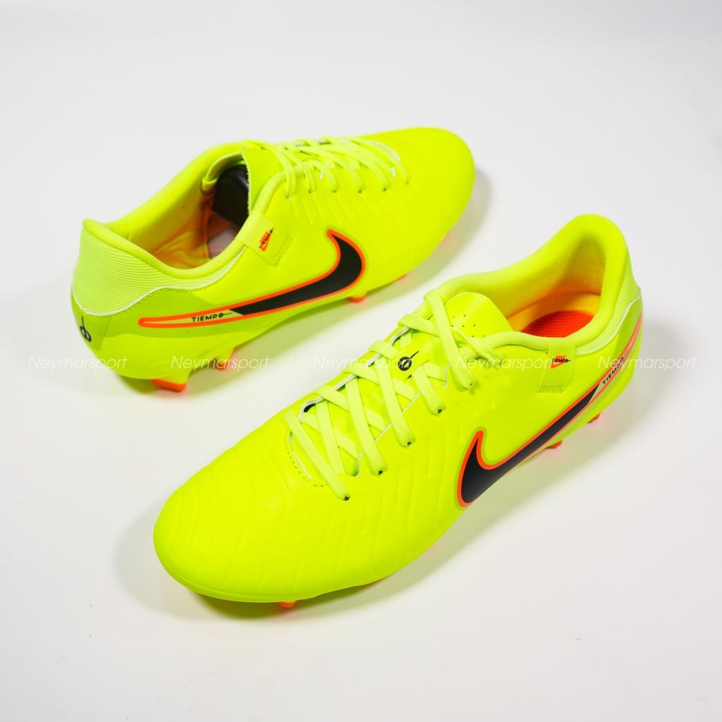 Giày đá bóng cỏ tự nhiên Nike Tiempo Legend 10 Academy MG Max Voltage - Volt/Black DV4337-701