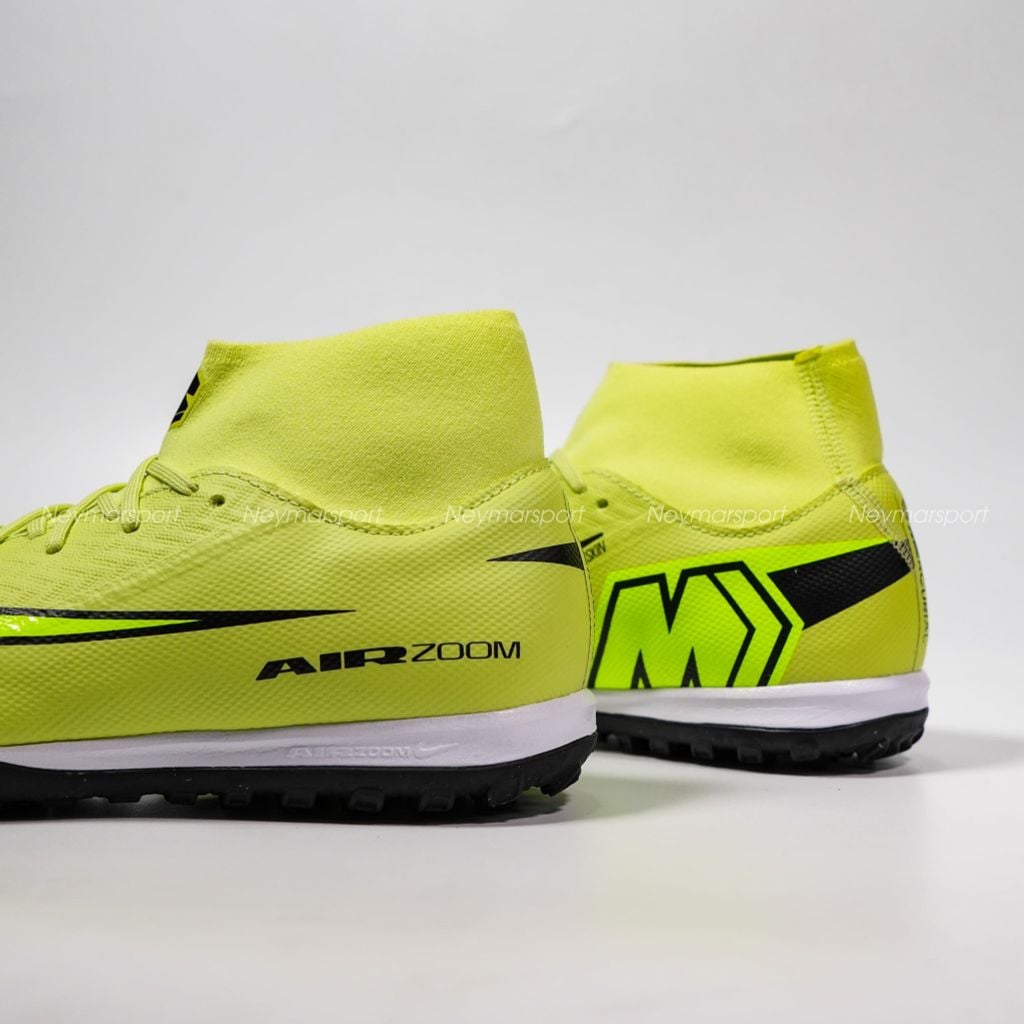 Giày đá bóng cỏ nhân tạo Nike Air Zoom Mercurial Superfly 10 Academy TF Max Voltage - Limelight/Volt/Hyper Crimson FQ8331-300