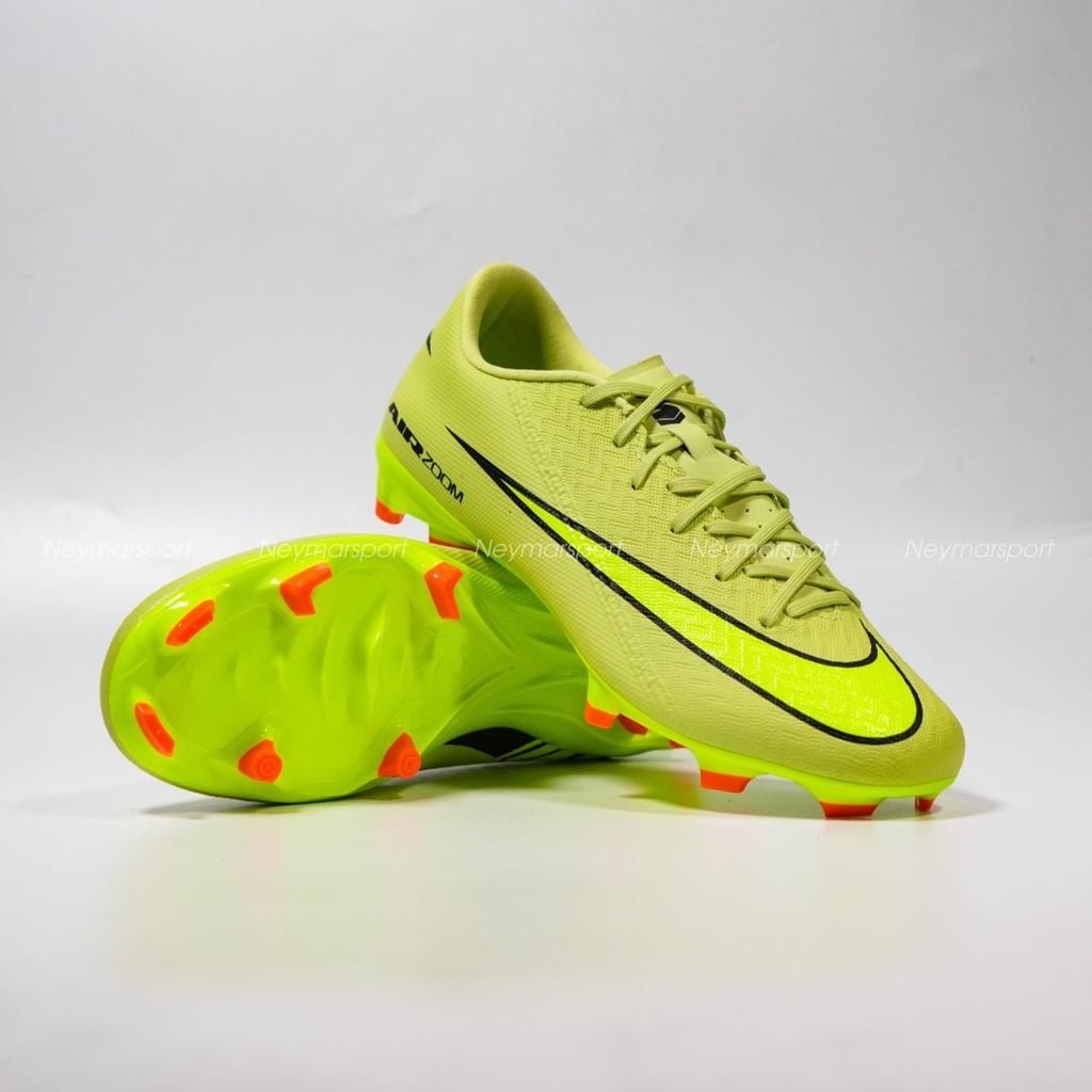 Giày đá bóng cỏ tự nhiên Nike Air Zoom Mercurial Vapor 16 Academy MG Max Voltage - Limelight/Volt/Hyper Crimson FQ1458-300