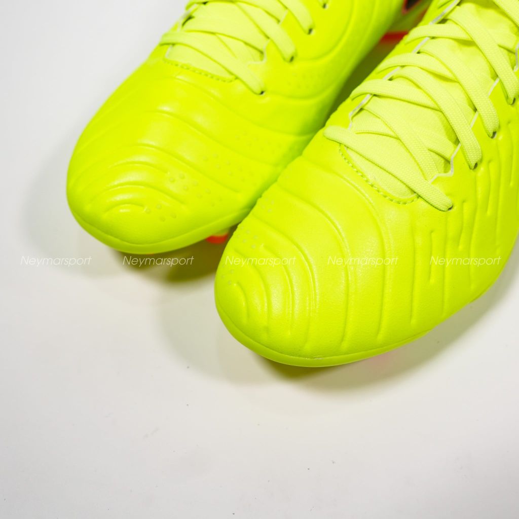 Giày đá bóng cỏ tự nhiên Nike Tiempo Legend 10 Pro FG Max Voltage - Volt/Black DV4333-701