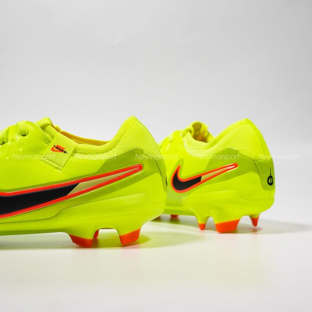 Giày đá bóng cỏ tự nhiên Nike Tiempo Legend 10 Pro FG Max Voltage - Volt/Black DV4333-701