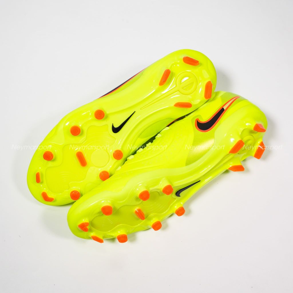 Giày đá bóng cỏ tự nhiên Nike Tiempo Legend 10 Pro FG Max Voltage - Volt/Black DV4333-701