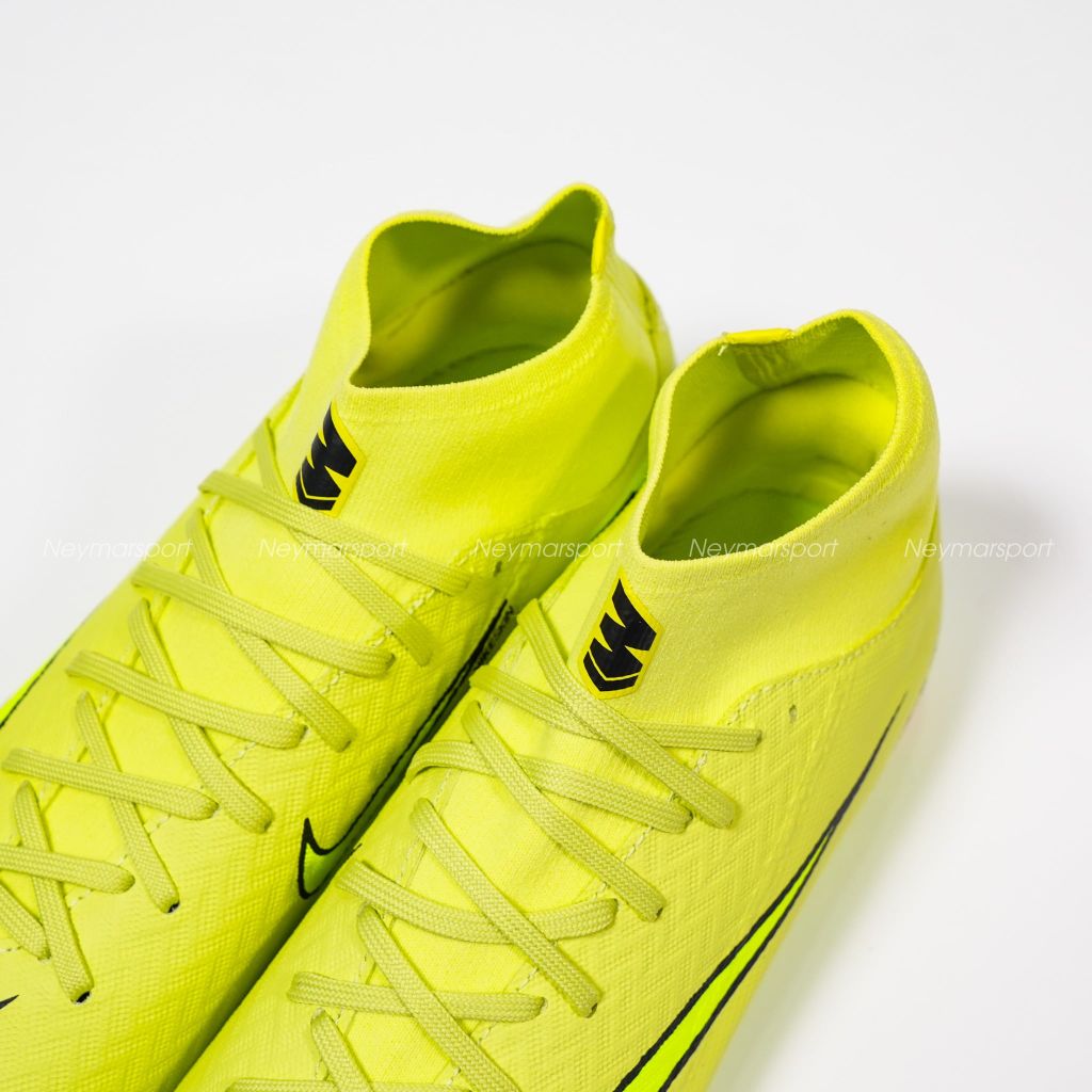 Giày đá bóng cỏ tự nhiên Nike Air Zoom Mercurial Superfly 10 Academy MG Max Voltage - Limelight/Volt/Hyper Crimson FQ1456-300