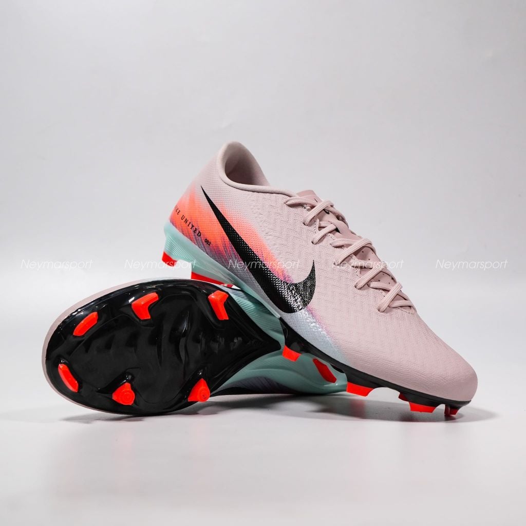 Giày đá bóng cỏ tự nhiên Nike Air Zoom Mercurial Vapor 16 Academy MG United - Silt Red/Racer Blue IM8521-600