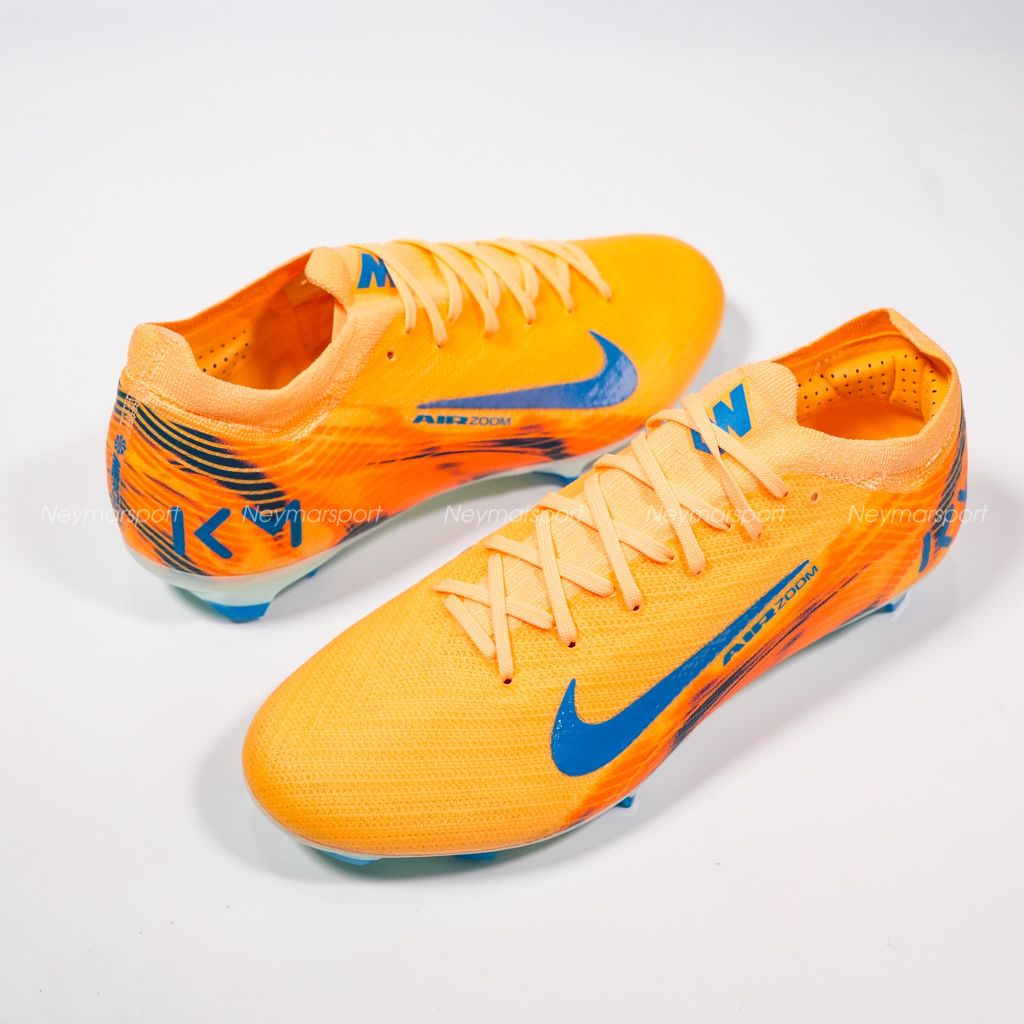 Giày cỏ tự nhiên Nike Air Zoom Mercurial Vapor 16 Pro FG Mbappé Personal Edition - Melon Tint/Neo Turquoise/Igloo FQ8689-801
