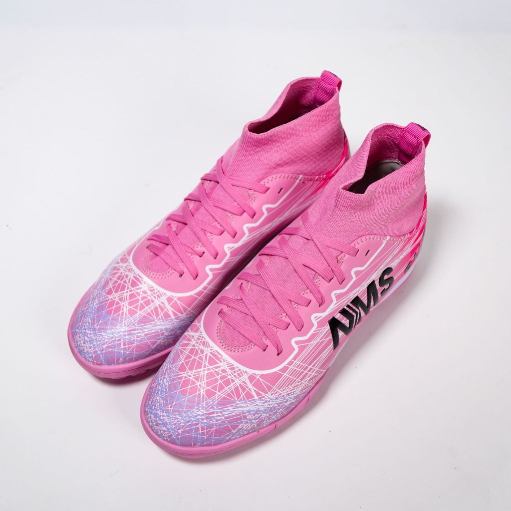 Giày đá bóng cỏ nhân tạo NMS SUPER SPIDER 2.0 TF - Clear Pink/Black SUSPI2200