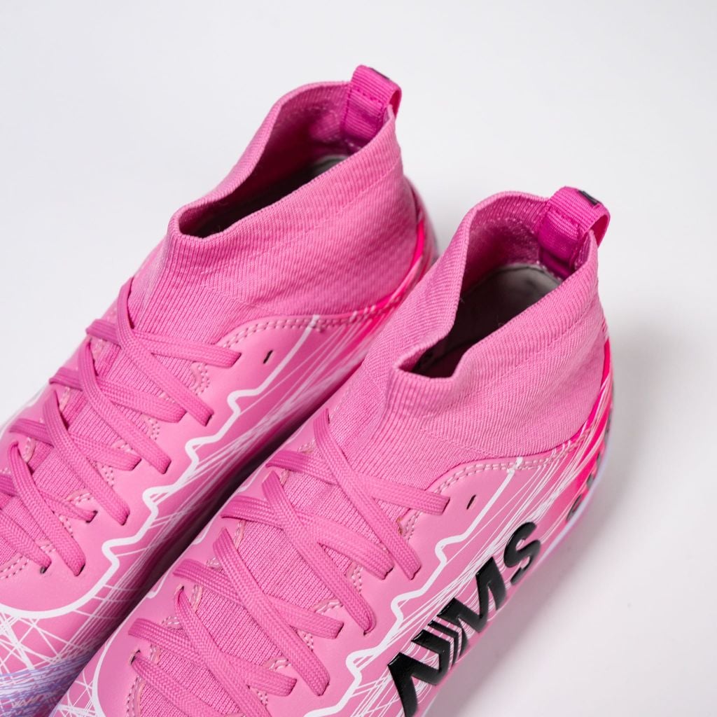 Giày đá bóng cỏ nhân tạo NMS SUPER SPIDER 2.0 TF - Clear Pink/Black SUSPI2200