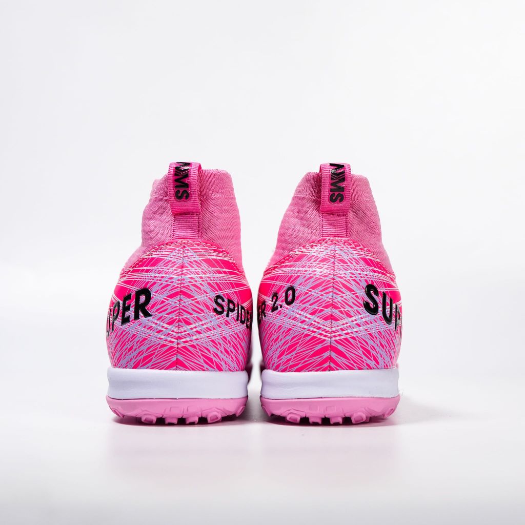 Giày đá bóng cỏ nhân tạo NMS SUPER SPIDER 2.0 TF - Clear Pink/Black SUSPI2200