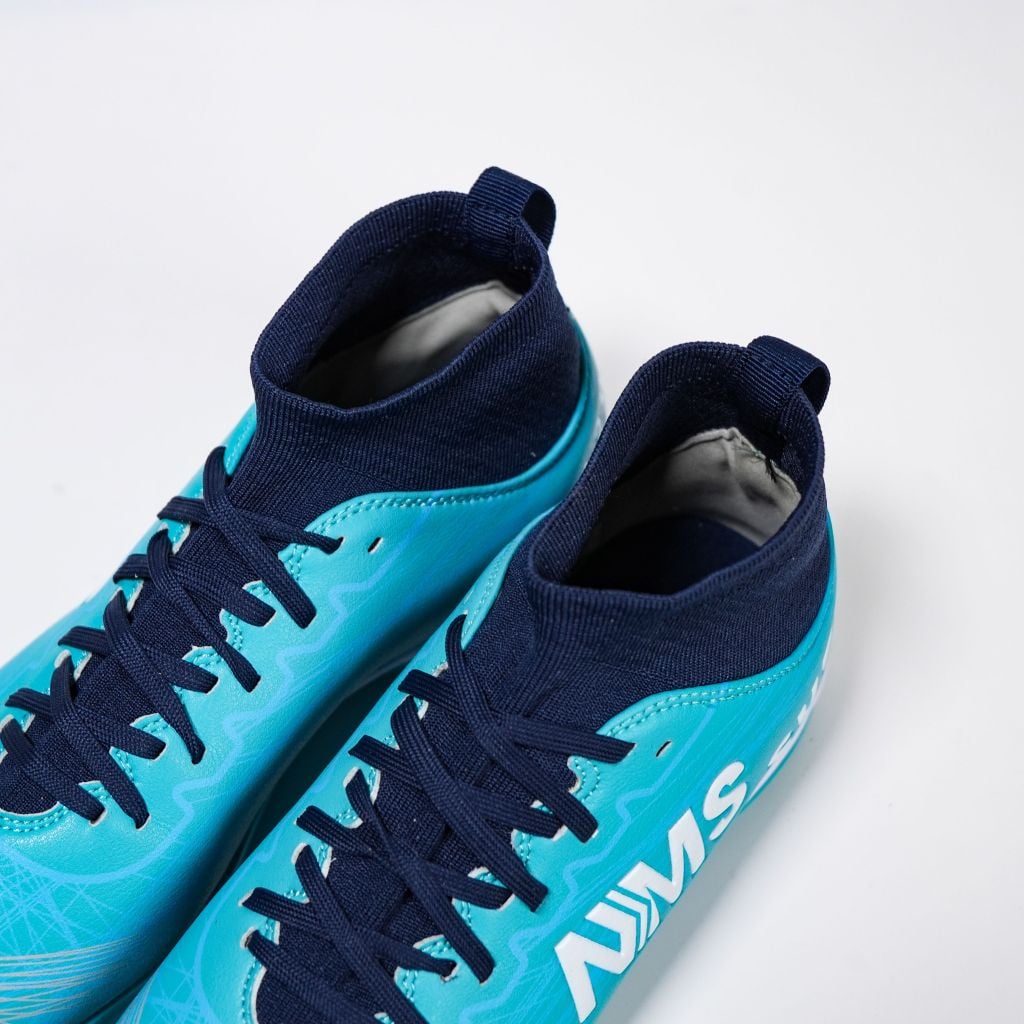 Giày đá bóng cỏ nhân tạo NMS SUPER SPIDER 2.0 TF - Gamma Blue/White SUSPI2400
