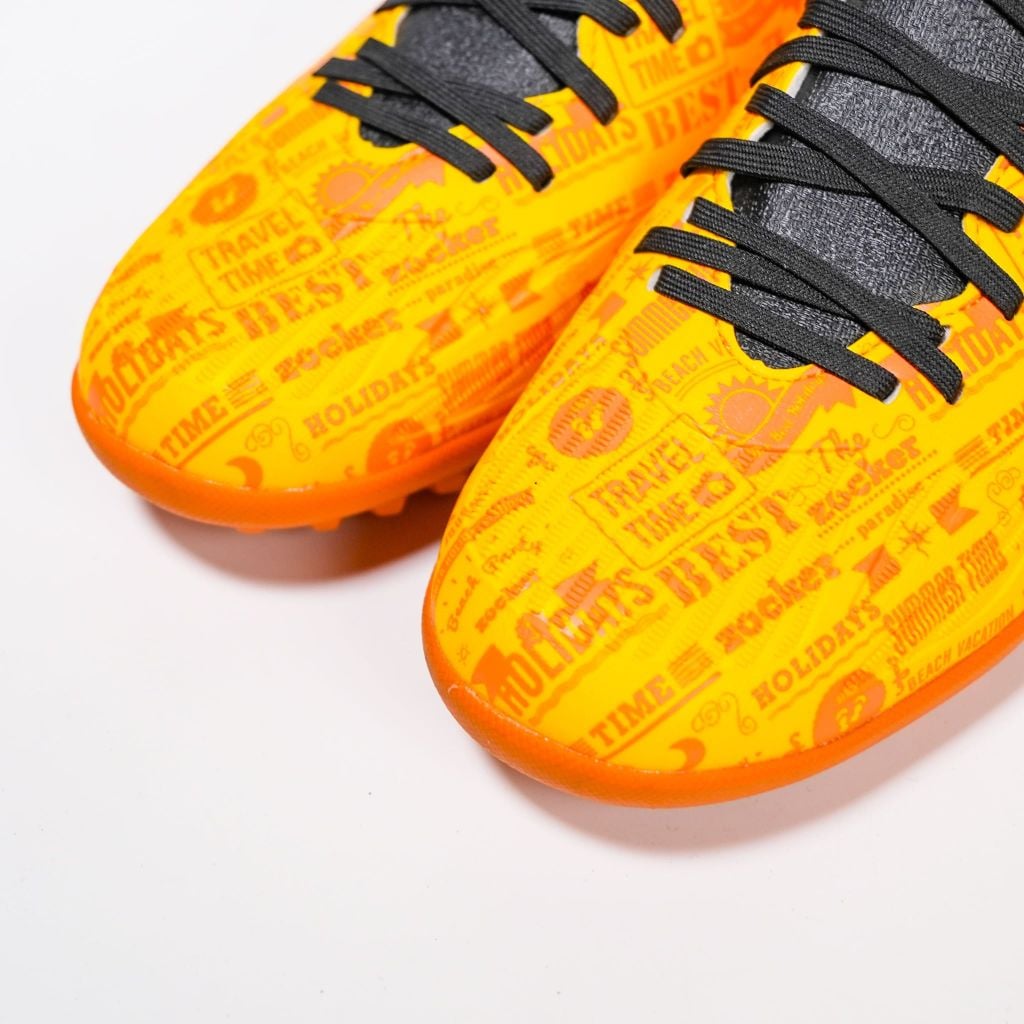 Giày đá bóng cỏ nhân tạo Zocker Winner Energy - Orange/Black SNS-008-OR