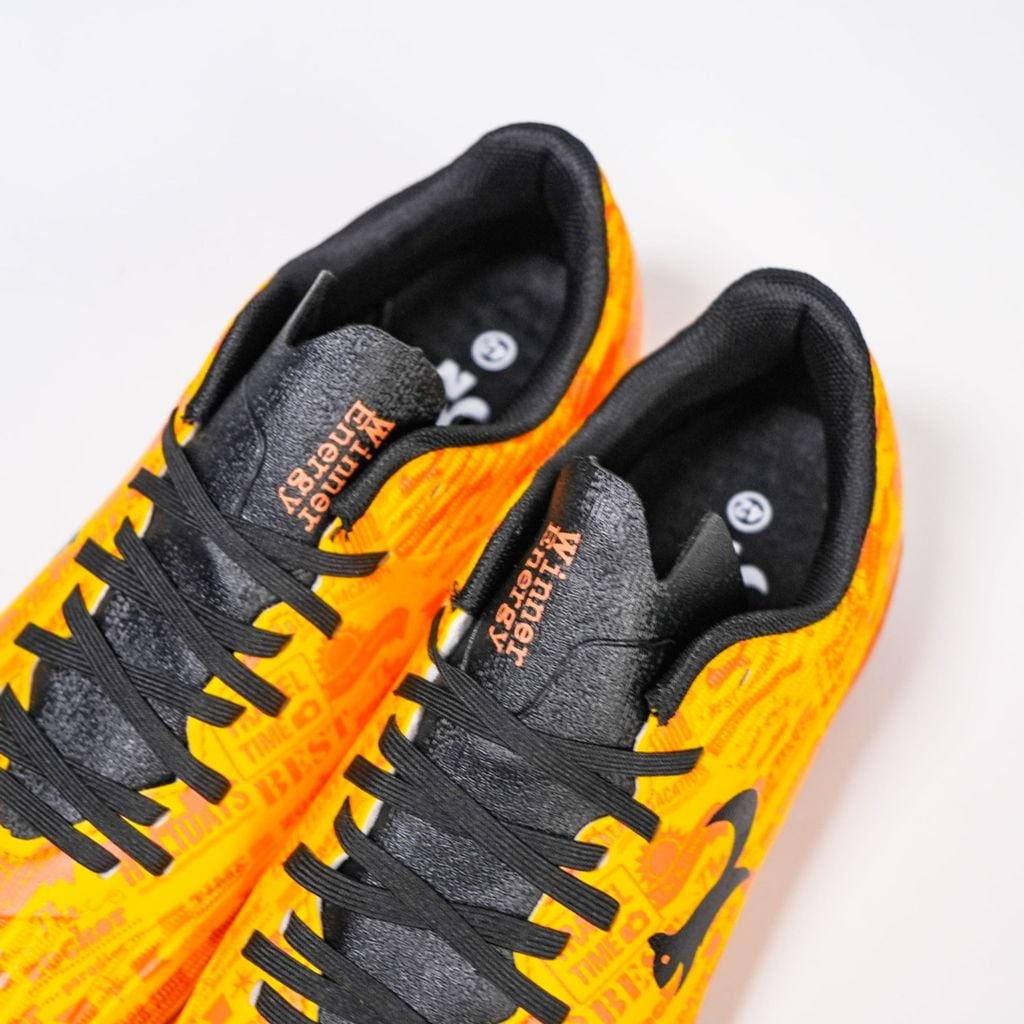 Giày đá bóng cỏ nhân tạo Zocker Winner Energy - Orange/Black SNS-008-OR
