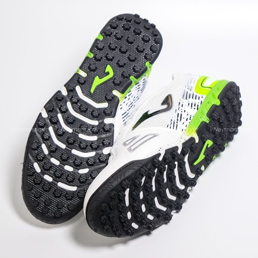 Giày đá bóng Cỏ nhân tạo Joma Mundial 2632 TF - White/Black/Neon MUNW2632TF