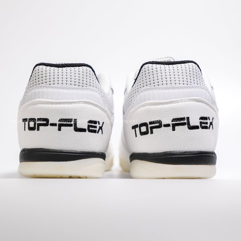 Giày đá bóng Futsal Joma Top Flex 2602 IN - White/Black TOPW2602IN