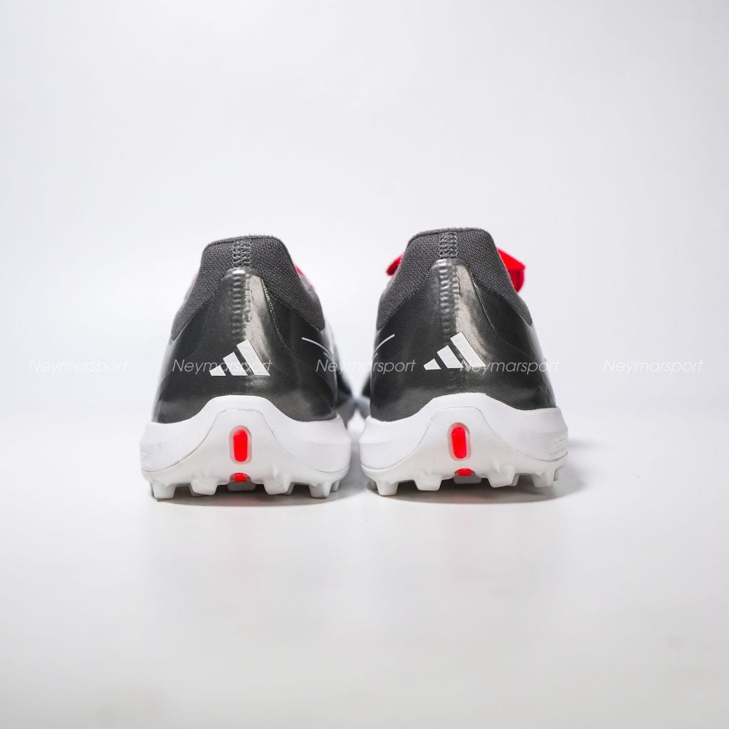 Giày đá bóng cỏ nhân tạo adidas Predator Pro Fold-over Tongue TF Finishers Steel - Iron Metal/Footwear White/Lucid Red JR7864