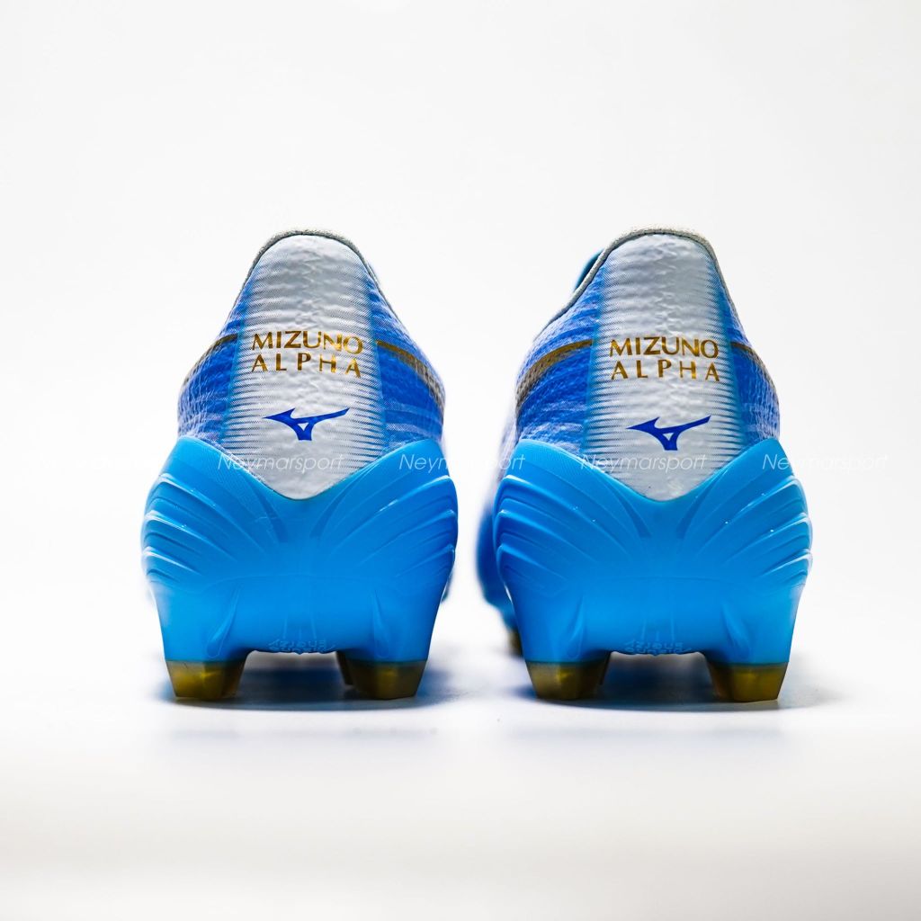 Giày đá bóng cỏ tự nhiên Mizuno Alpha III MADE IN JAPAN FG Unity Sky - Blue/White P1GA266025