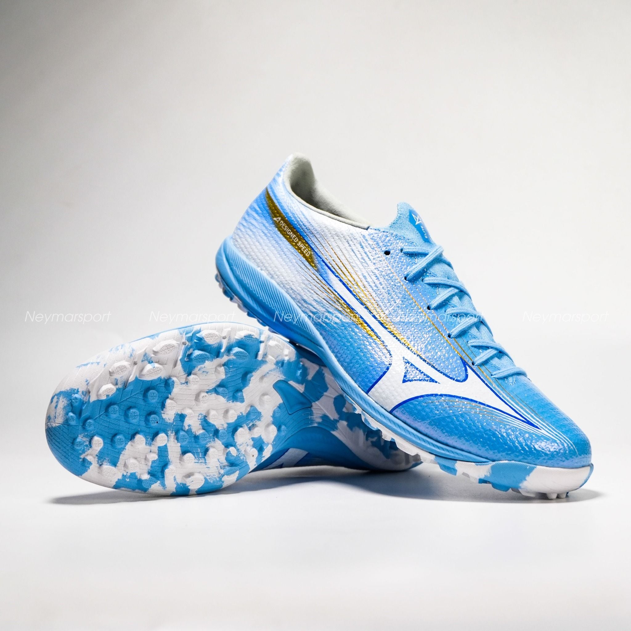 シューズ Mizuno Alpha III Elite TF Giày đá bóng cỏ nhân tạo Mizuno Alpha III Elite AS TF Unity Sky