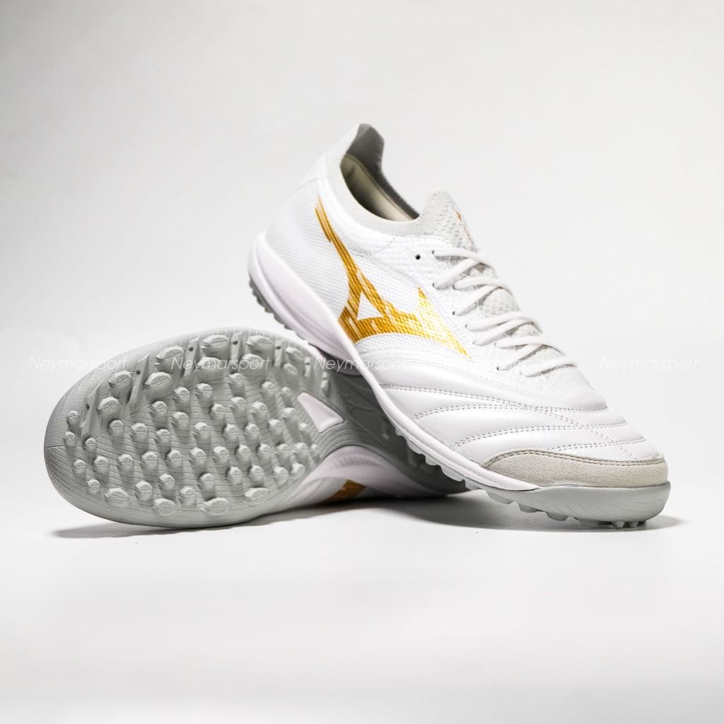 Giày đá bóng cỏ nhân tạo Mizuno Morelia Neo Sala Beta Japan TF Bright Gold - White/Gold Q1GB264050