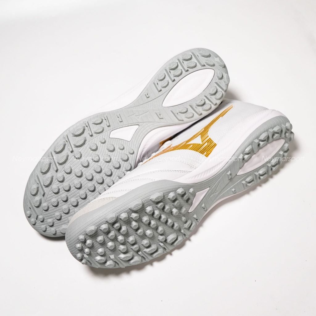 Giày đá bóng cỏ nhân tạo Mizuno Morelia Neo Sala Beta Japan TF Bright Gold - White/Gold Q1GB264050