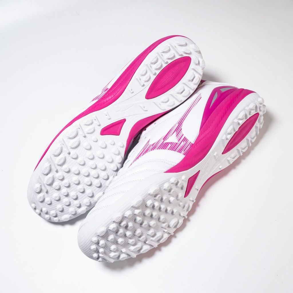 Giày đá bóng cỏ nhân tạo Mizuno Morelia Neo IV Pro TF Blazing Flair - White/Fuchsia Purple P1GD263564