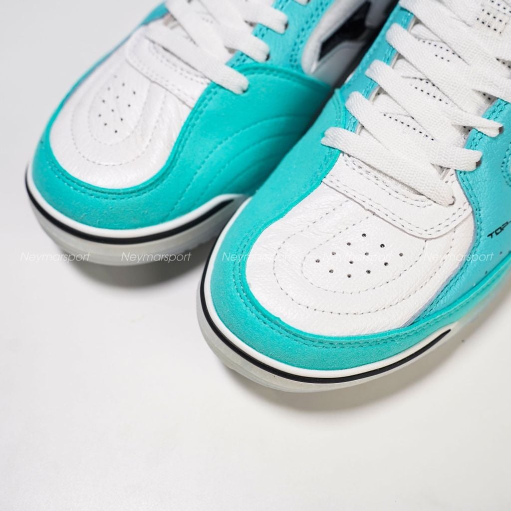 Giày đá bóng Futsal Joma Top Flex 2642 - Fluor Turquoise/White TOPS2642IN