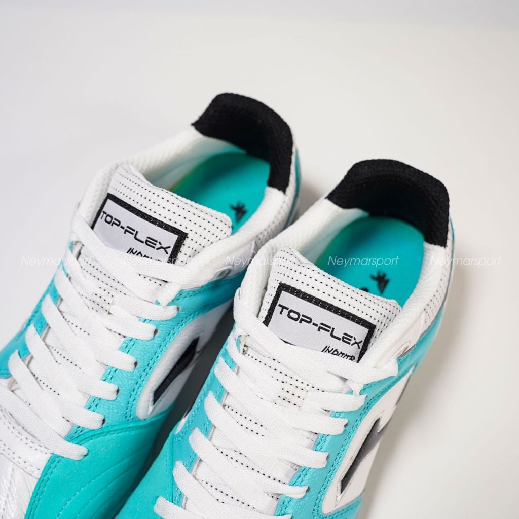 Giày đá bóng Futsal Joma Top Flex 2642 - Fluor Turquoise/White TOPS2642IN