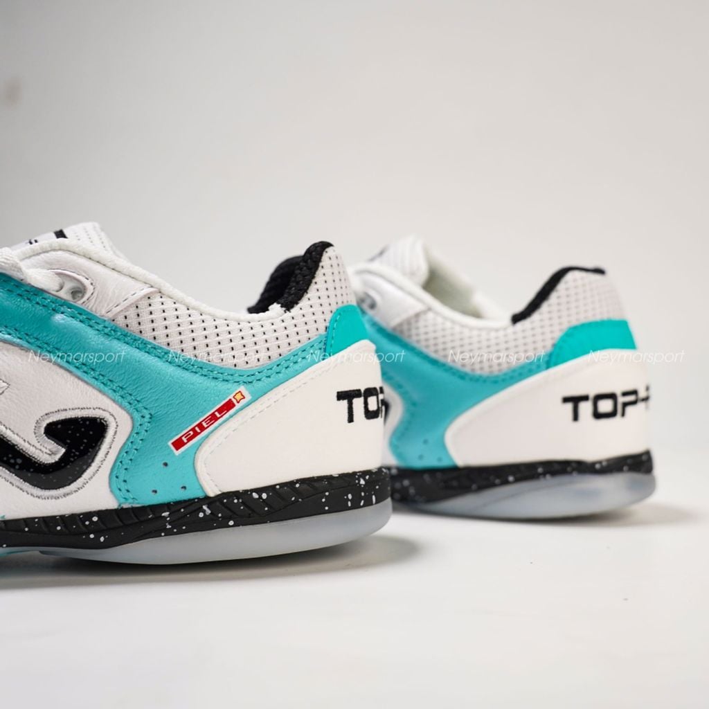 Giày đá bóng Futsal Joma Top Flex 2642 - Fluor Turquoise/White TOPS2642IN