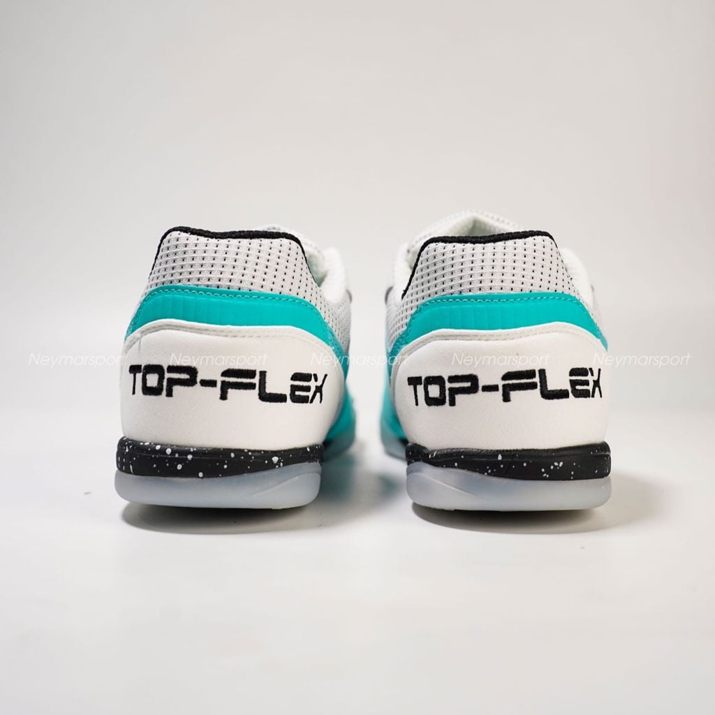 Giày đá bóng Futsal Joma Top Flex 2642 - Fluor Turquoise/White TOPS2642IN