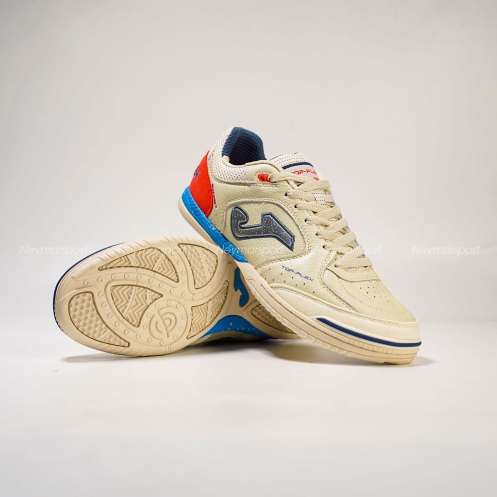 Giày đá bóng Futsal Joma Top Flex 2625 - Beige TOPS2625IN
