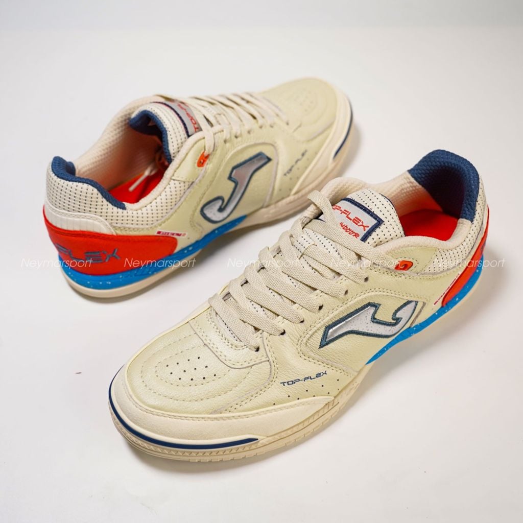 Giày đá bóng Futsal Joma Top Flex 2625 - Beige TOPS2625IN