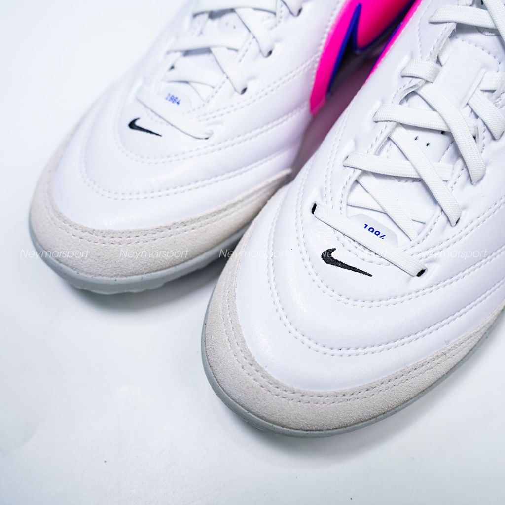Giày đá bóng cỏ nhân tạo Nike Tiempo Ligera Pro TF Attack - White/Black/Racer Blue/Pink Blast IB4477-146