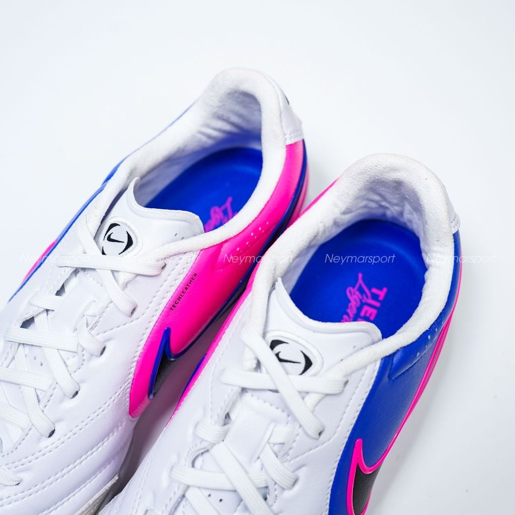 Giày đá bóng cỏ nhân tạo Nike Tiempo Ligera Pro TF Attack - White/Black/Racer Blue/Pink Blast IB4477-146