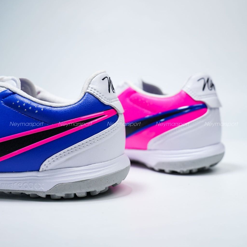 Giày đá bóng cỏ nhân tạo Nike Tiempo Ligera Pro TF Attack - White/Black/Racer Blue/Pink Blast IB4477-146