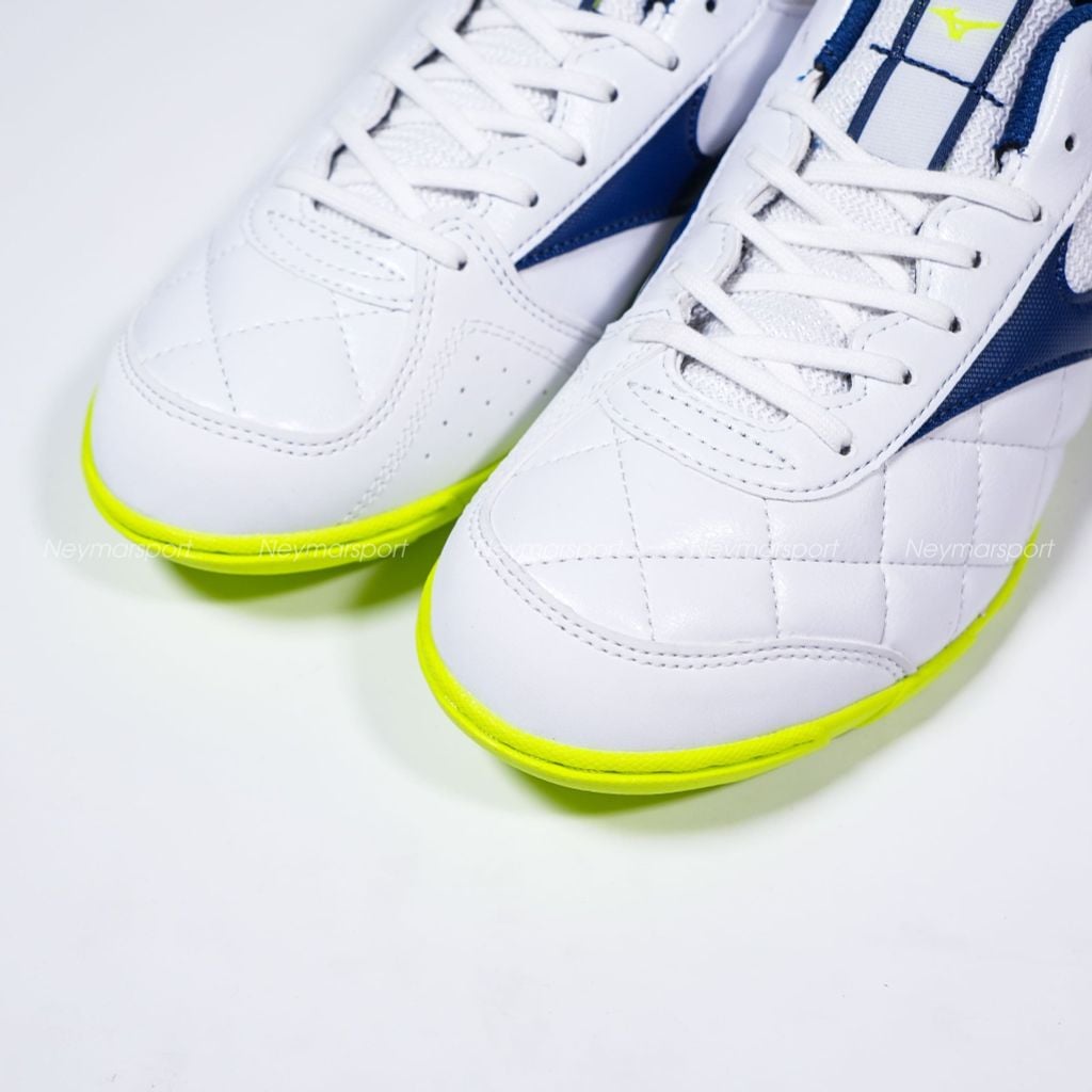 Giày đá bóng cỏ nhân tạo Mizuno Morelia Sala Club TF - White/Estate Blue Q1GB261630