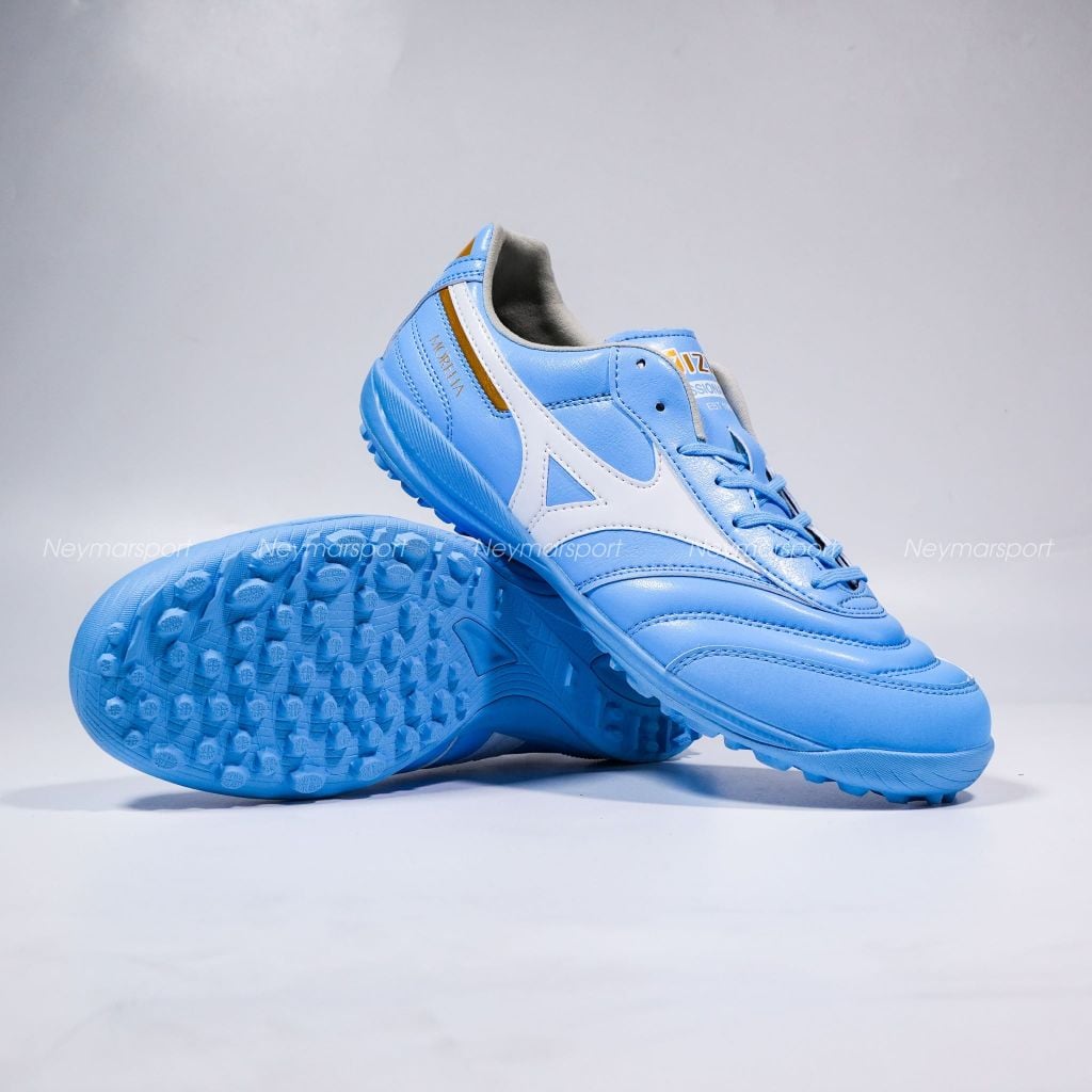 Giày đá bóng cỏ nhân tạo Mizuno Morelia Sala Pro AS TF Unity Sky - Sky Blue/White Q1GB261325