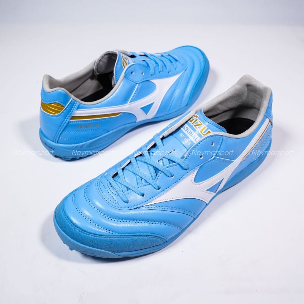 Giày đá bóng cỏ nhân tạo Mizuno Morelia Sala Elite AS TF Unity Sky - Sky Blue/White Q1GB261225