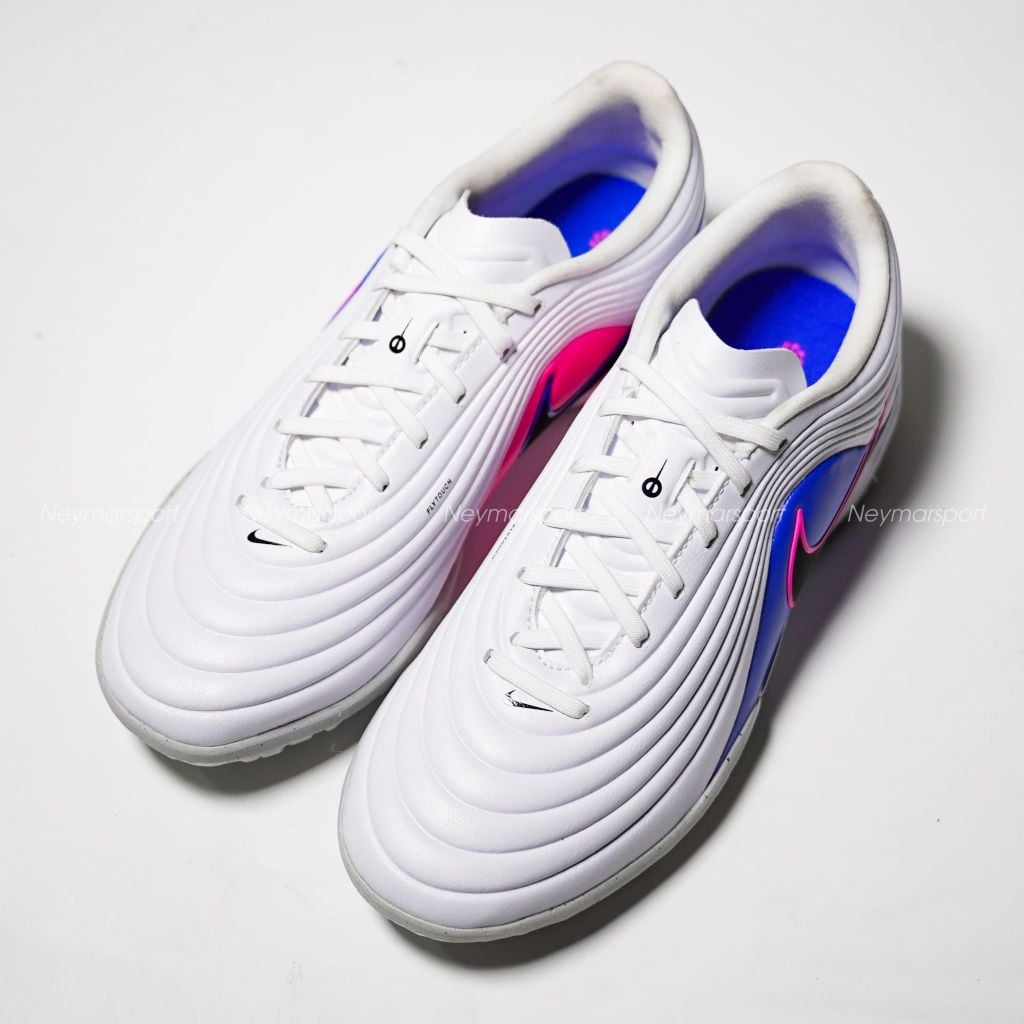 Giày đá bóng cỏ nhân tạo Nike Tiempo Maestro TF Attack - White/Racer Blue/Pink Blast IB4484-146