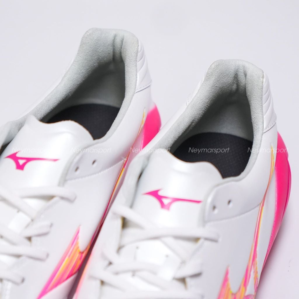 Giày đá bóng cỏ tự nhiên Mizuno Monarcida Neo III ELITE FG Blazing Flair - White/Fuchsia Purple P1GA262064