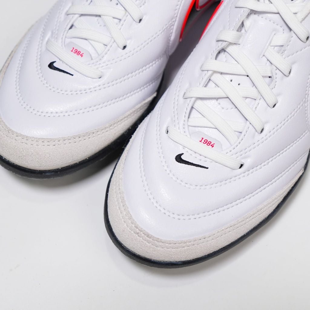 Giày đá bóng cỏ nhân tạo Nike Tiempo Ligera Pro TF - White/Black/Bright Crimson IB4477-106