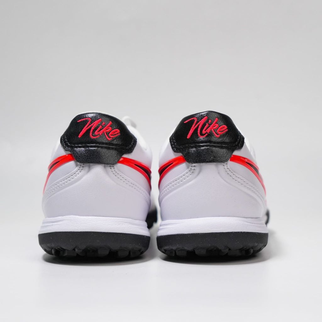 Giày đá bóng cỏ nhân tạo Nike Tiempo Ligera Pro TF - White/Black/Bright Crimson IB4477-106