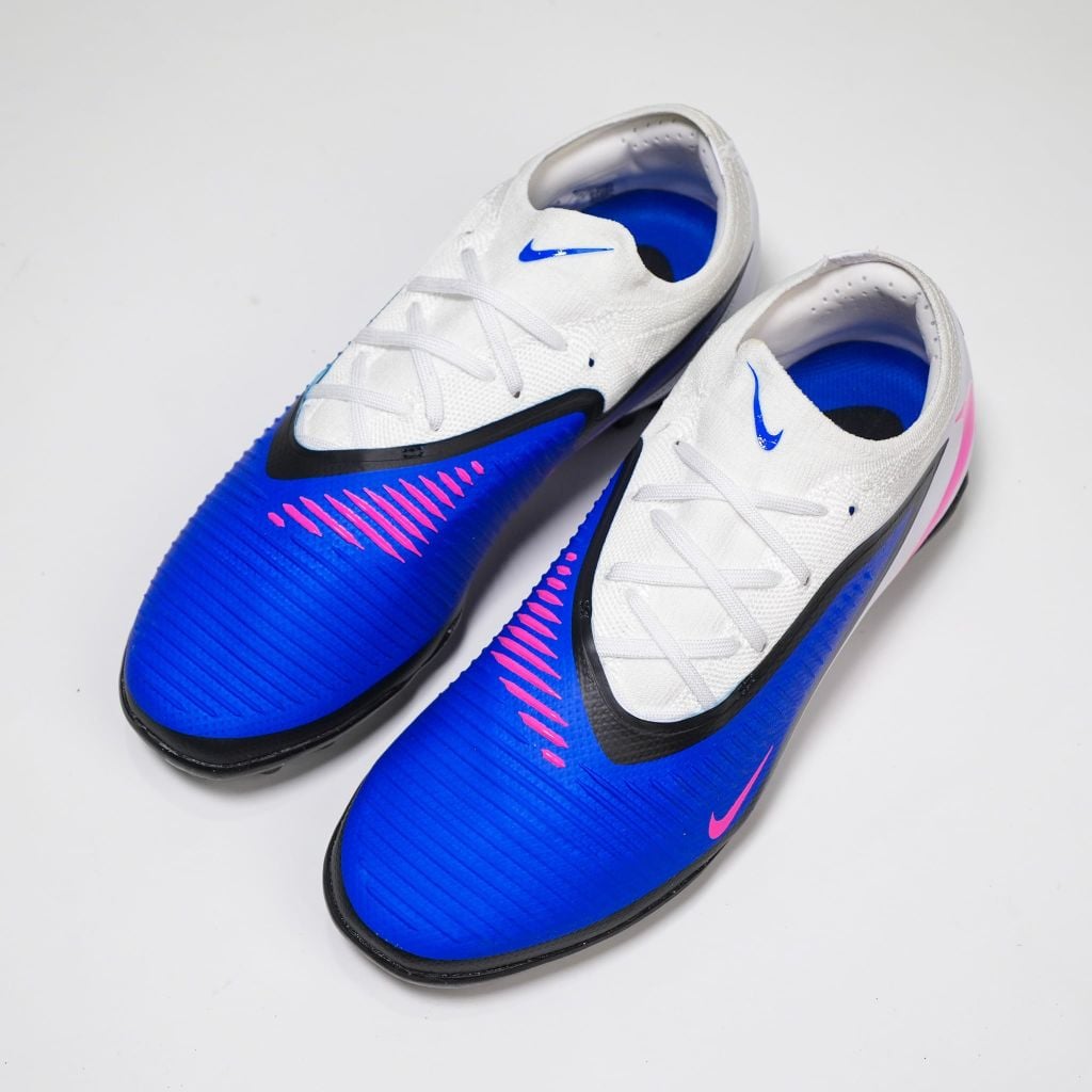 Giày đá bóng cỏ nhân tạo Nike Phantom 6 Pro Low Cut TF Attack - Racer Blue/Pink Blast/White HJ4123-446
