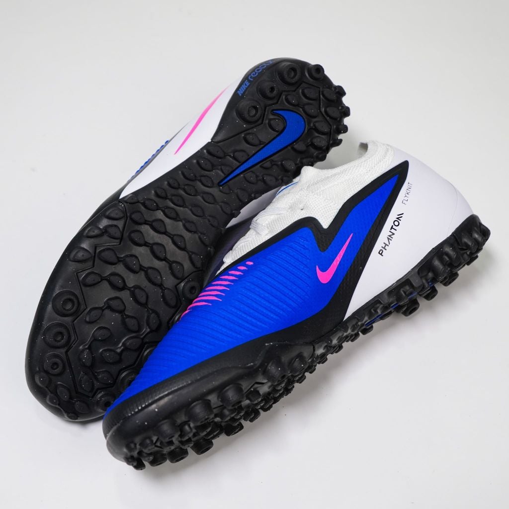 Giày đá bóng cỏ nhân tạo Nike Phantom 6 Pro Low Cut TF Attack - Racer Blue/Pink Blast/White HJ4123-446