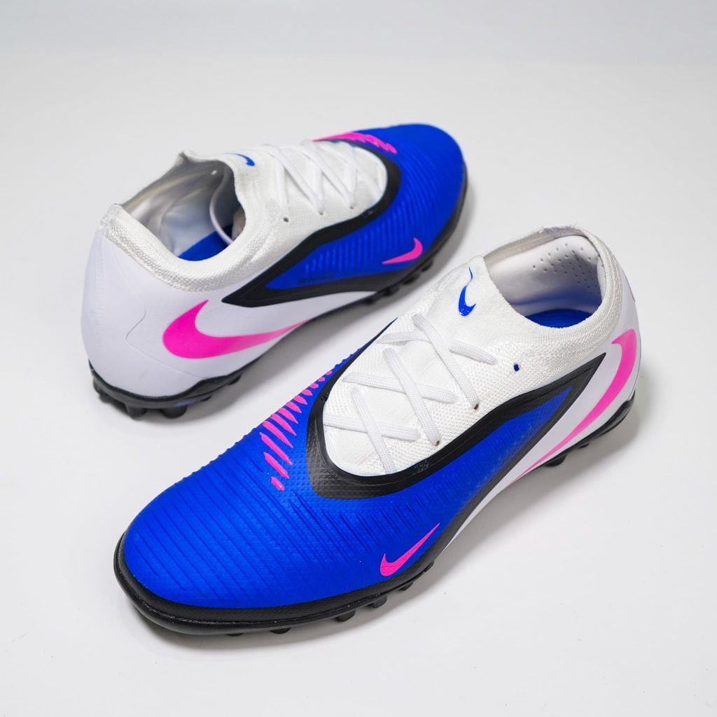 Giày đá bóng cỏ nhân tạo Nike Phantom 6 Pro Low Cut TF Attack - Racer Blue/Pink Blast/White HJ4123-446