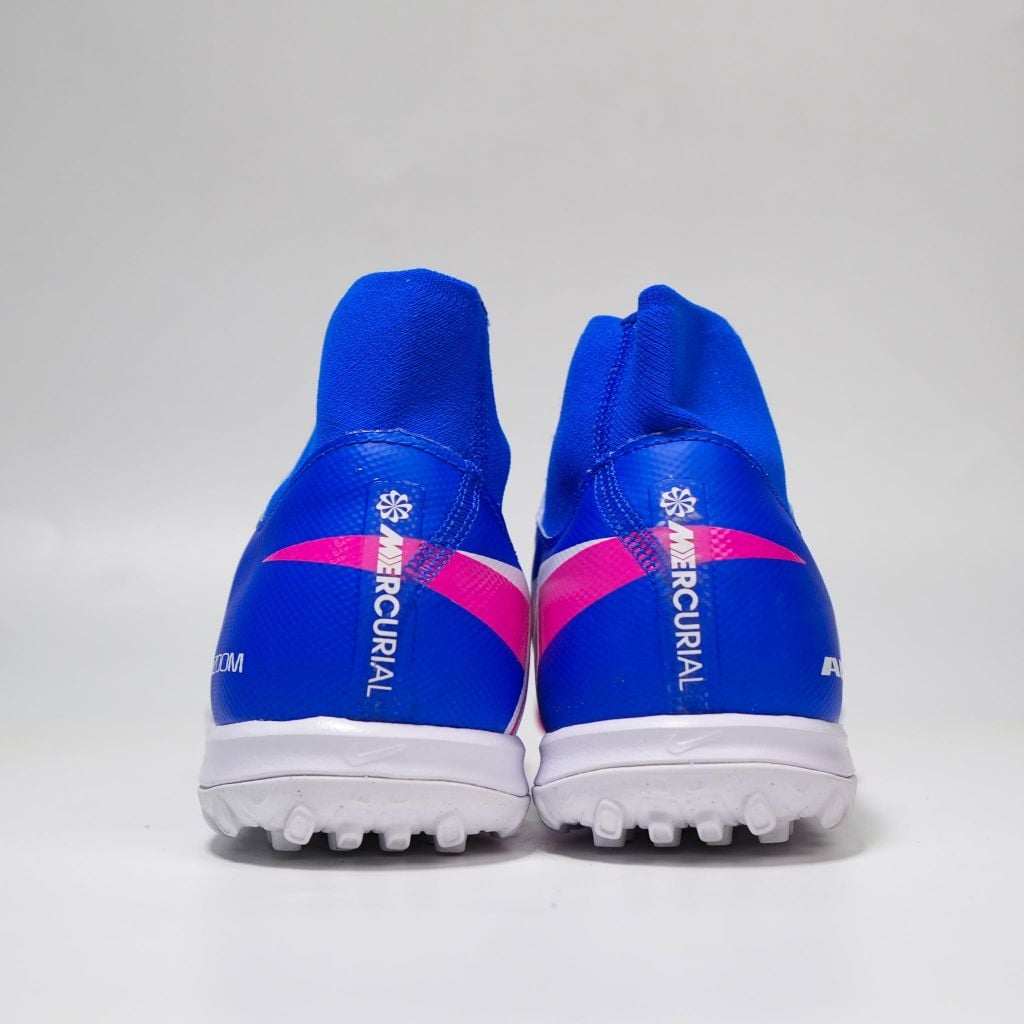 Giày đá bóng cỏ nhân tạo Nike Air Zoom Mercurial Superfly 10 Academy TF Attack - Racer Blue/White FQ8331-446