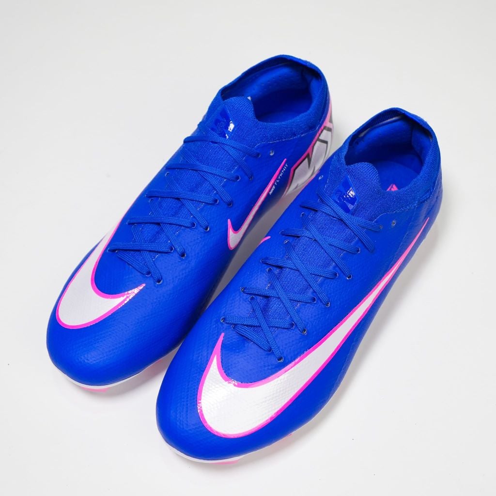Giày đá bóng cỏ tự nhiên Nike Air Zoom Mercurial Vapor 16 Pro FG Attack - Racer Blue/White FQ8685-446